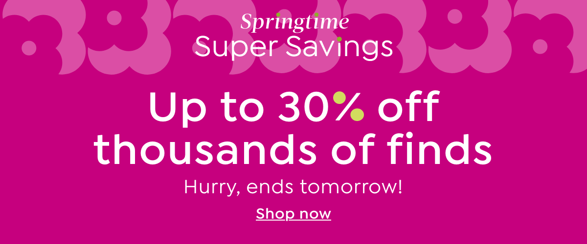 Spring Savings