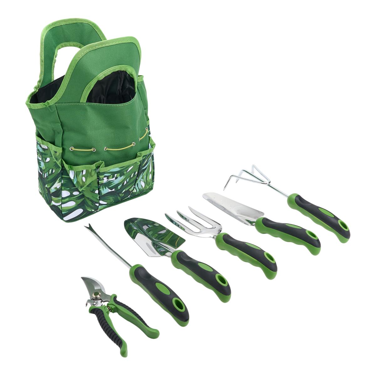 Improvements Set of 6 Garden Tools with Bag
