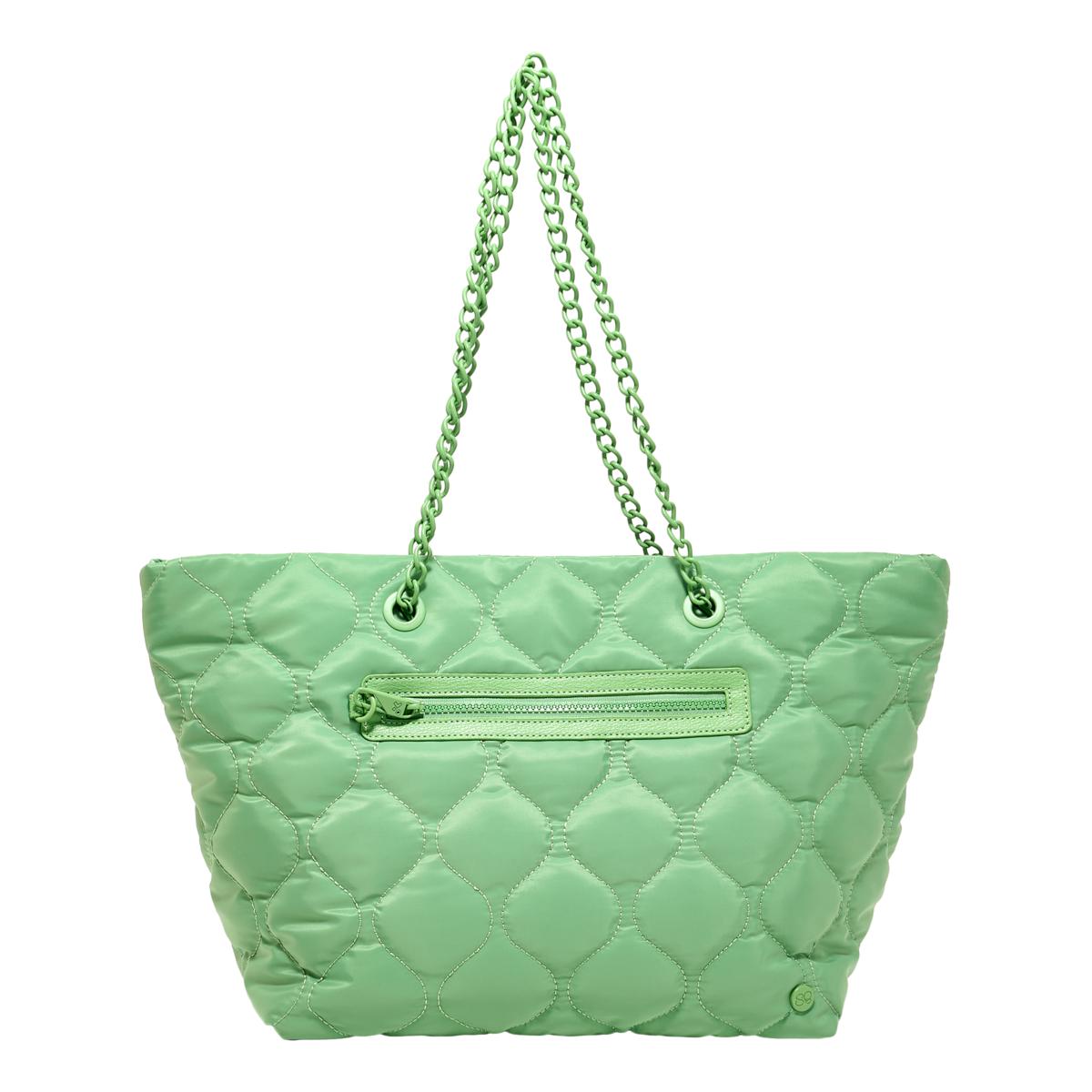 Samantha Brown Quilted Tote Handbag