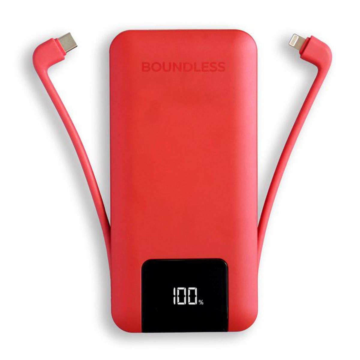 Boundless All-in-One Slim 10,000mAh Power Bank