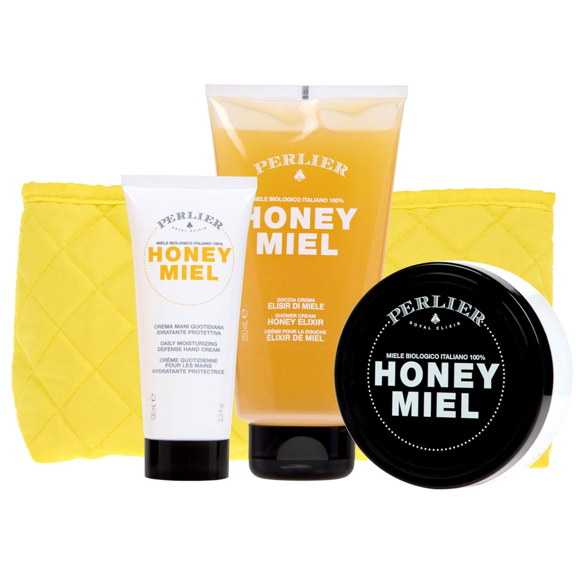 Perlier Honey Miel Mother's Day 3-piece Kit