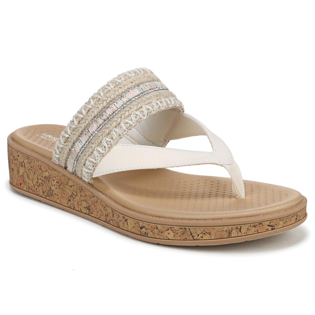 BZees® LifeStride Birdie Washable Wedge Sandal