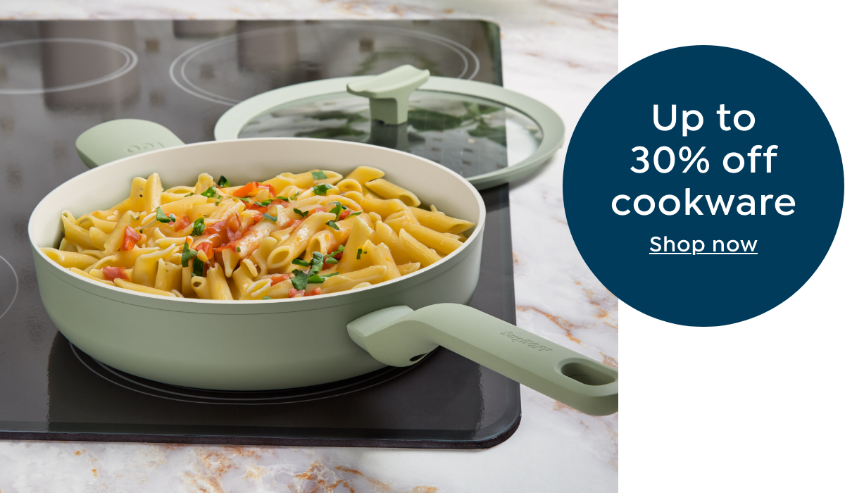 up to 30% off cookware