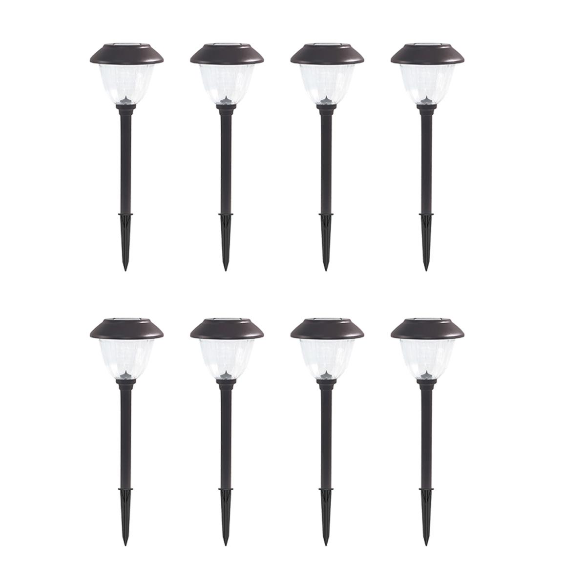 Eveready 8-Piece Solar Color-On-Demand 12 Lumen Pathway Lights