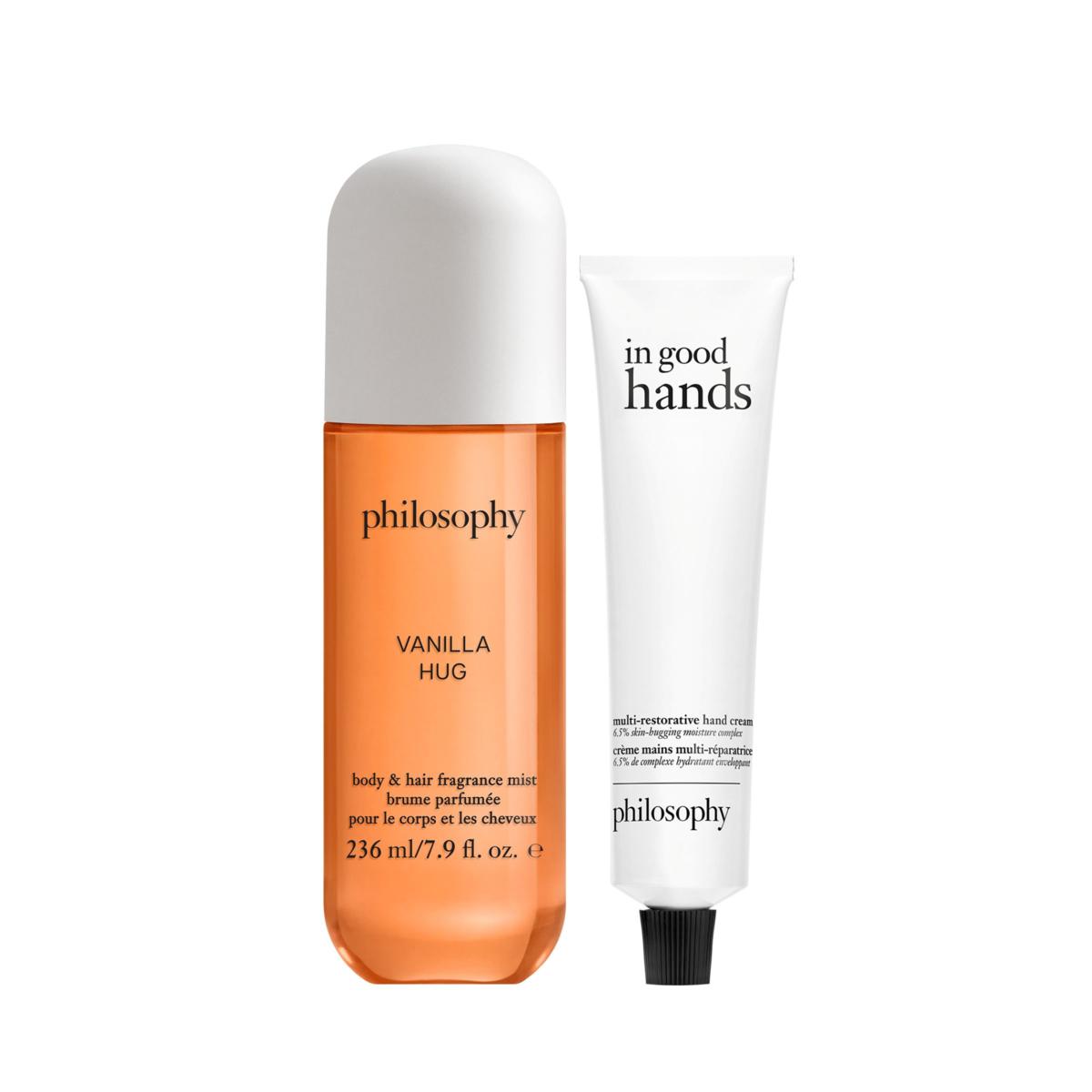 philosophy hair & body mist and hand care duo