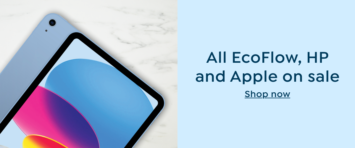 all ecoflow, hp and apple on sale