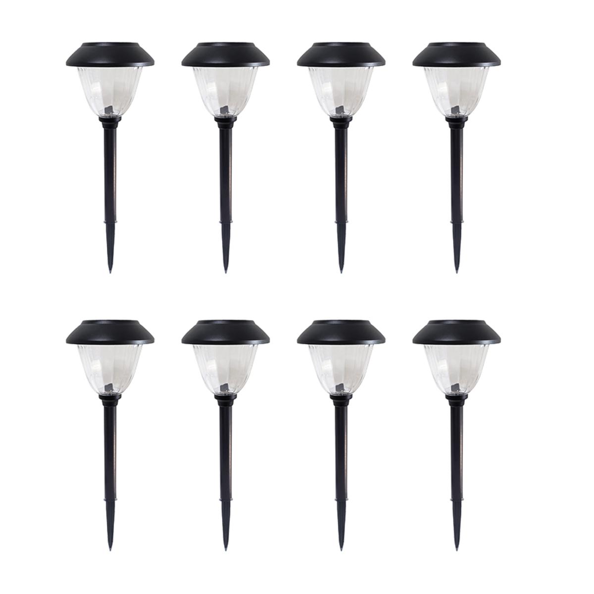 Eveready 8-Piece Solar Color-On-Demand 12 Lumen Pathway Lights