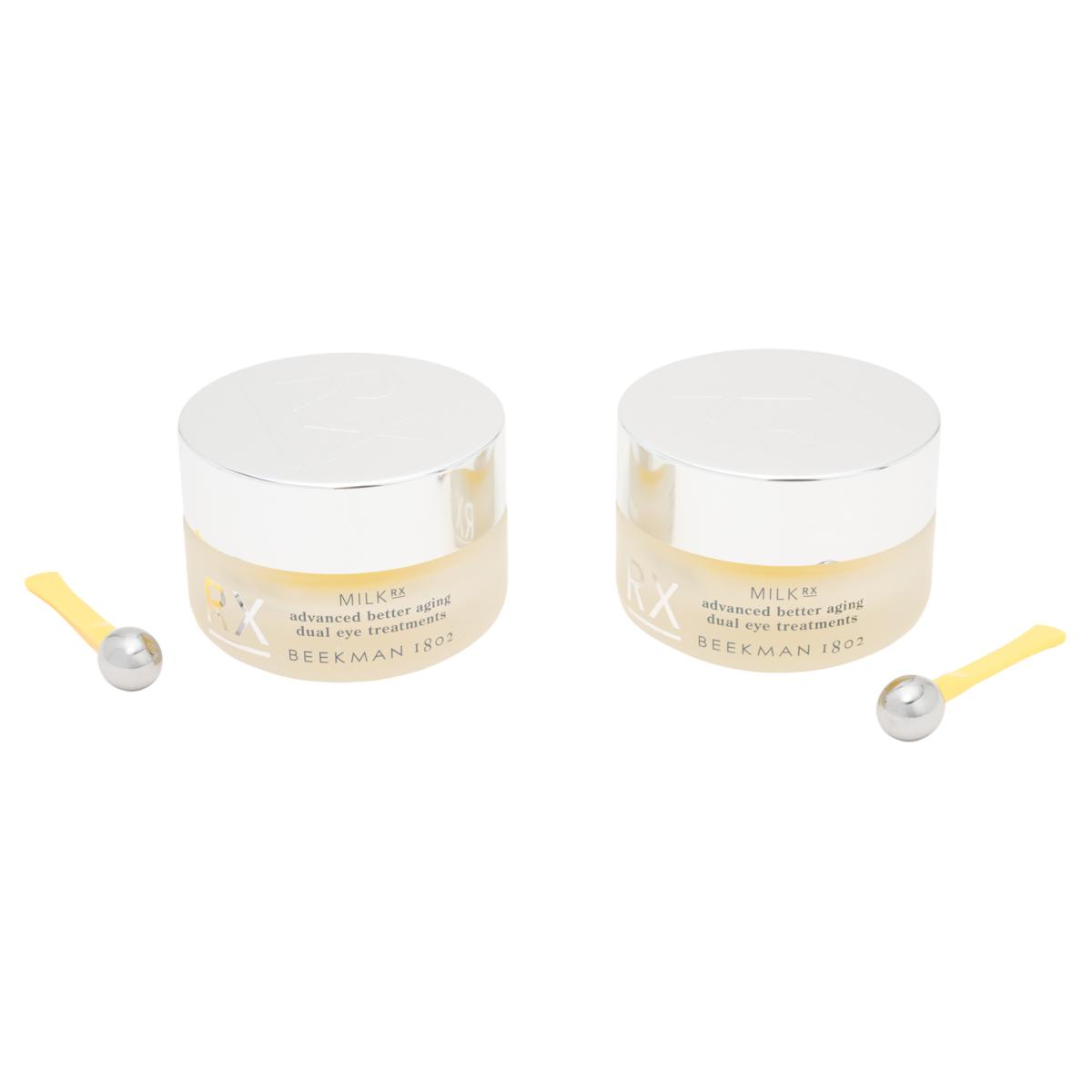 Beekman 1802 Milk RX Better Aging Dual Eye Treatment 2-pack