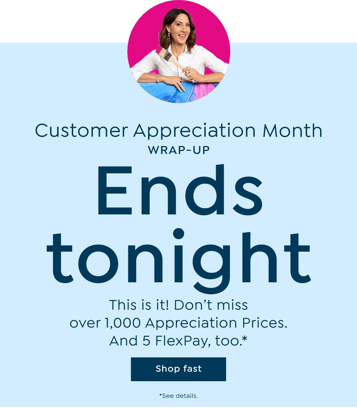 customer appreciation month wrap up