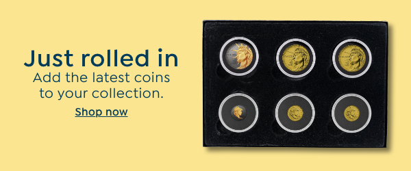 add the latest coins to your collection