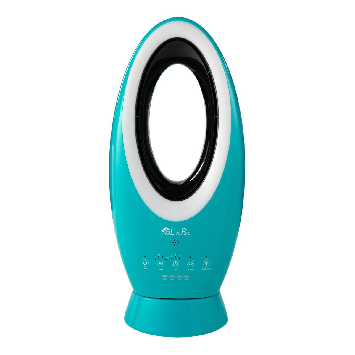 LivePure 23" Rechargeable Indoor/Outdoor Bladeless Fan