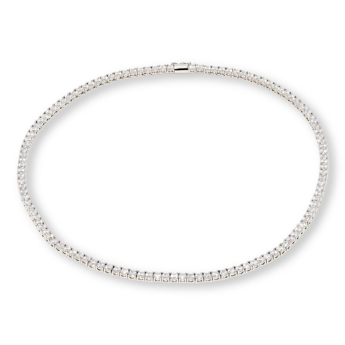 Radiance by Absolute™ 20" 4mm Round Magnetic Tennis Necklace