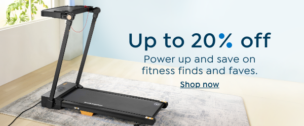 Fitness up to Twenty Percent Off