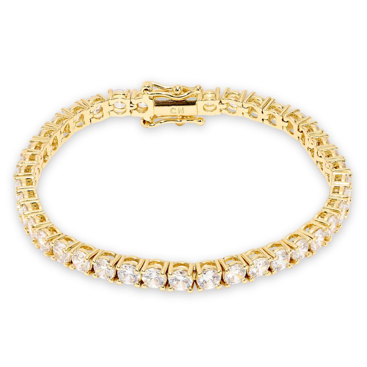 Radiance by Absolute™ 4mm Round Cut Magnetic Tennis Bracelet