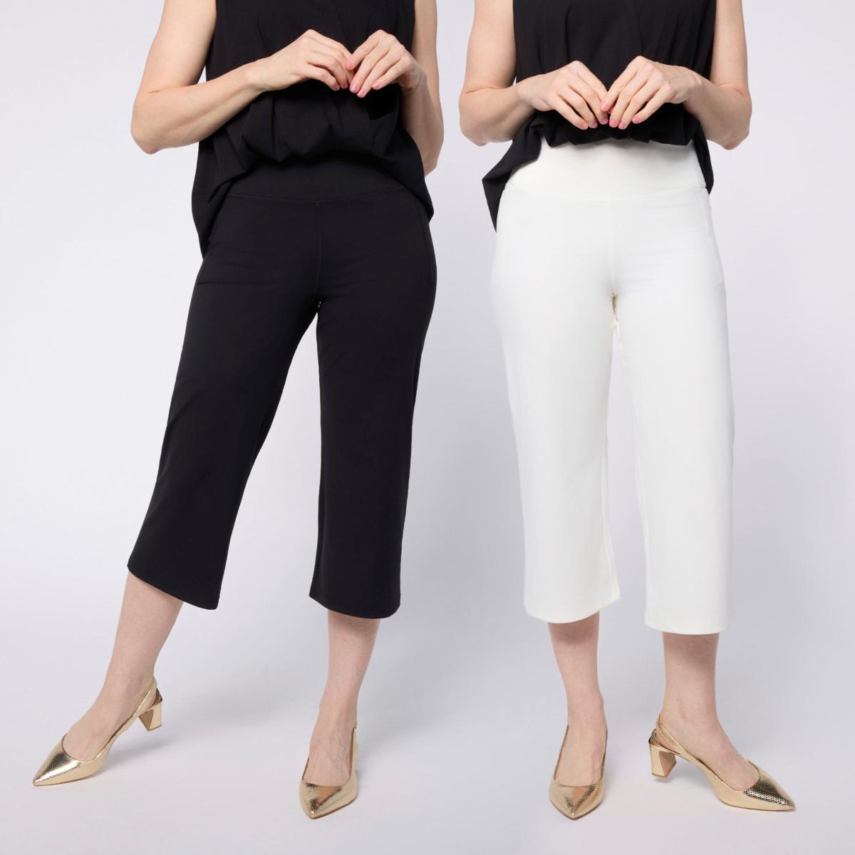 Joy Performance Luxe Buttersoft Buy One, Get One Wide Leg Capris