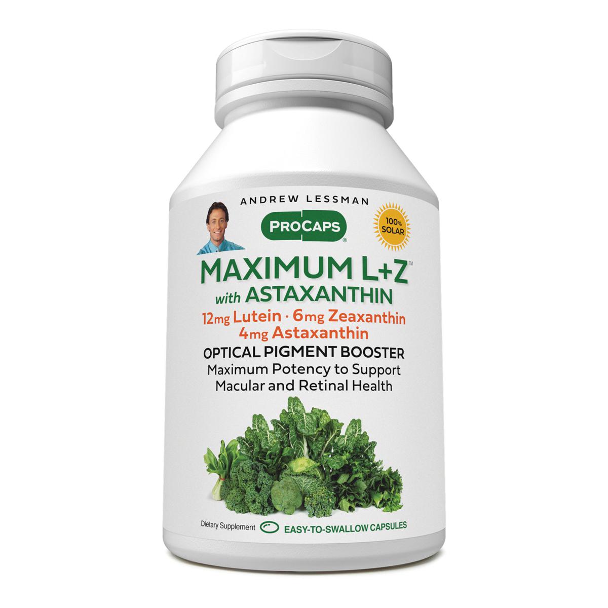 Maximum L  Z withAstaxanthin - 720 Capsules
