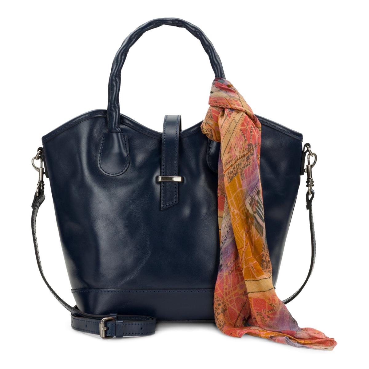 Patricia Nash Mina Satchel With Scarf & Crossbody Strap