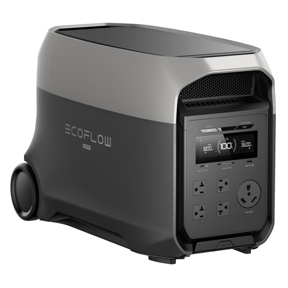 EcoFlow Delta Ultra 3072Wh Power Station w/ Solar Option
