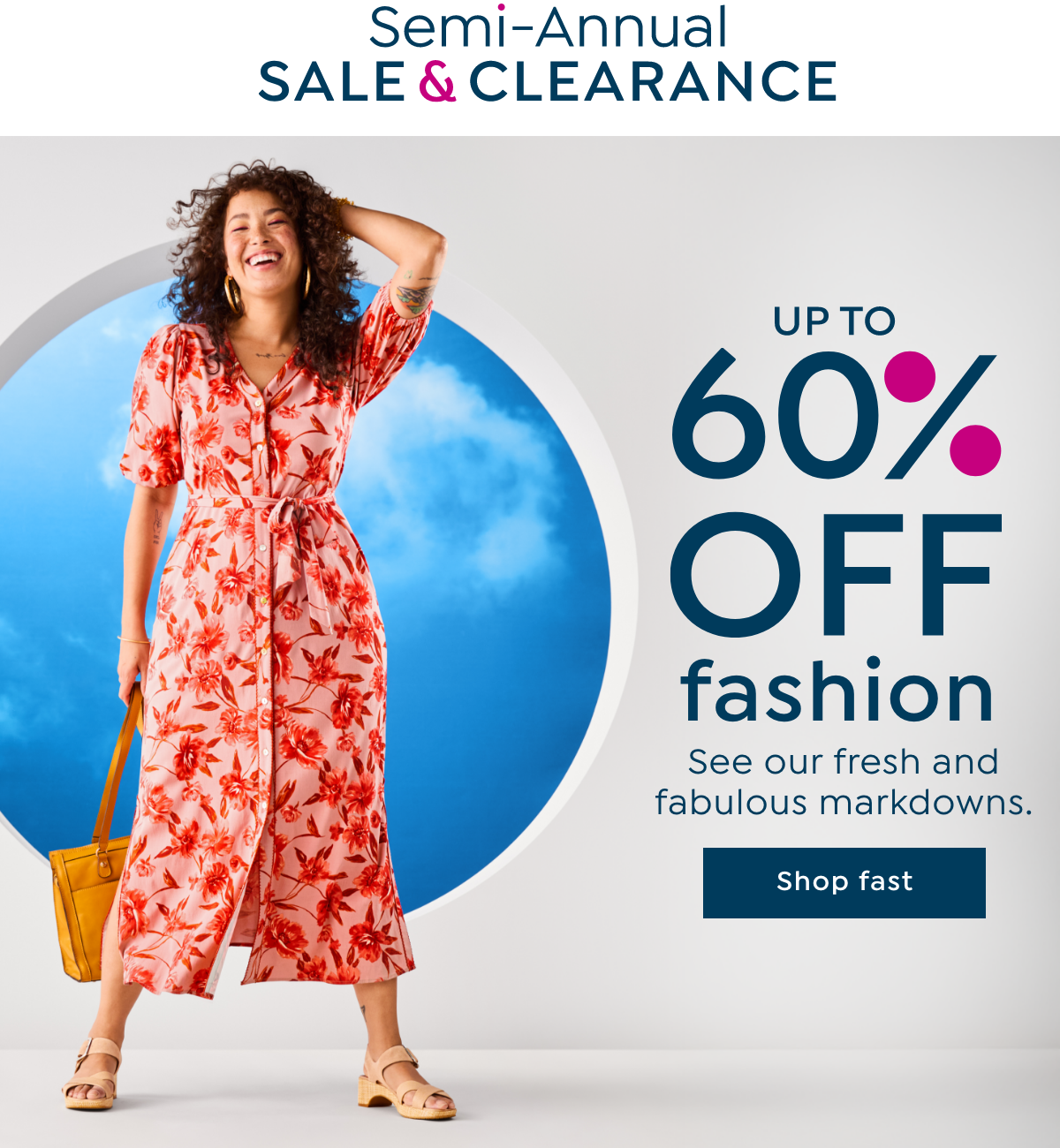 Up to 60% Off Fashion