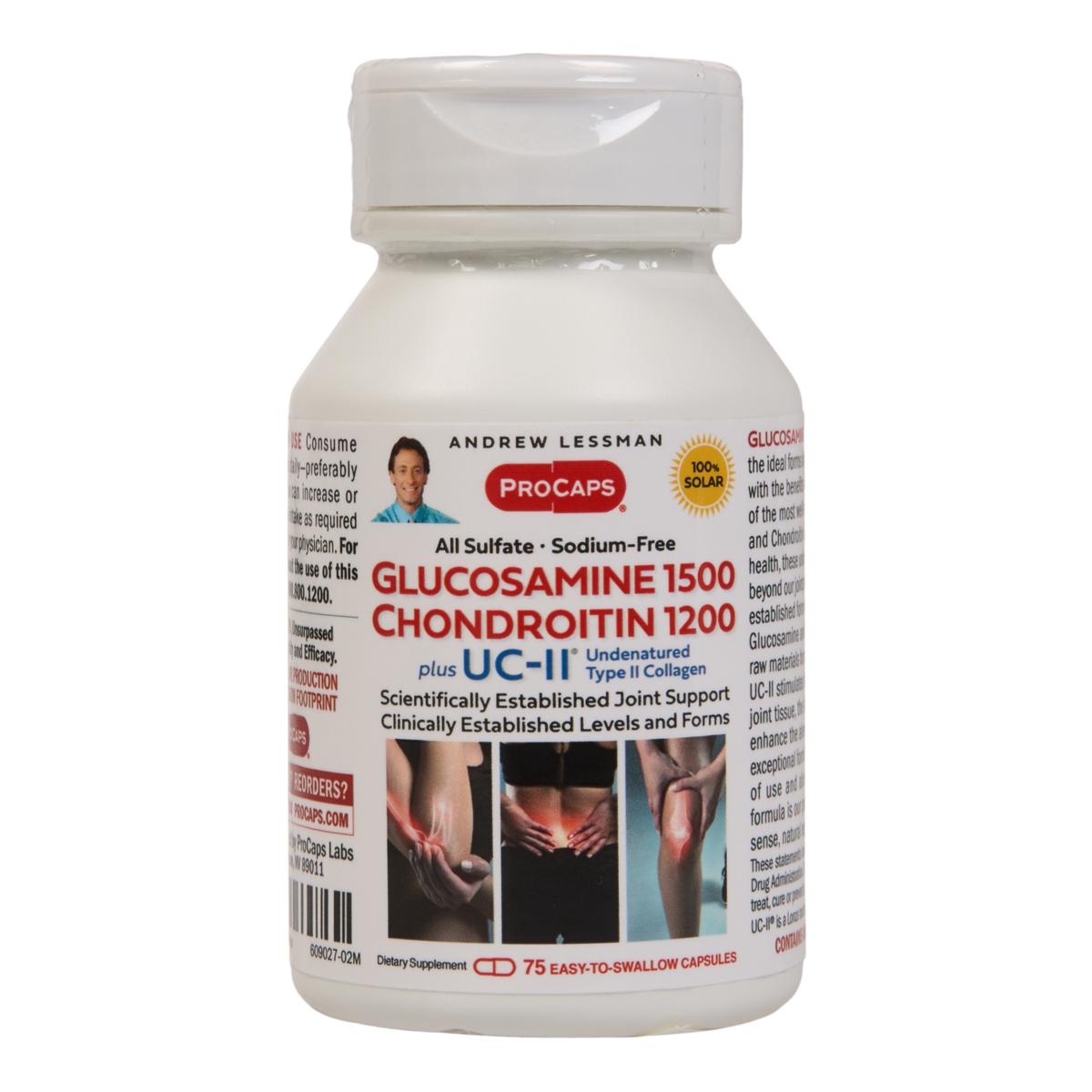 Glucosamine and Chondroitin with UC-II
