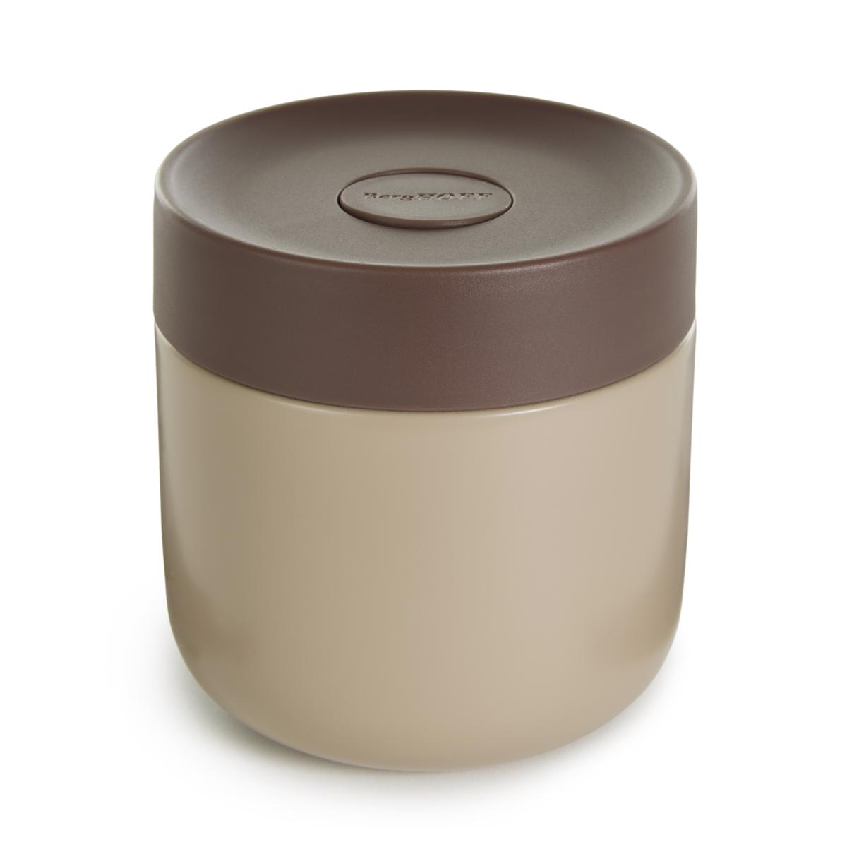BergHOFF Nommie Stainless Steel 12oz Food Container, Sand