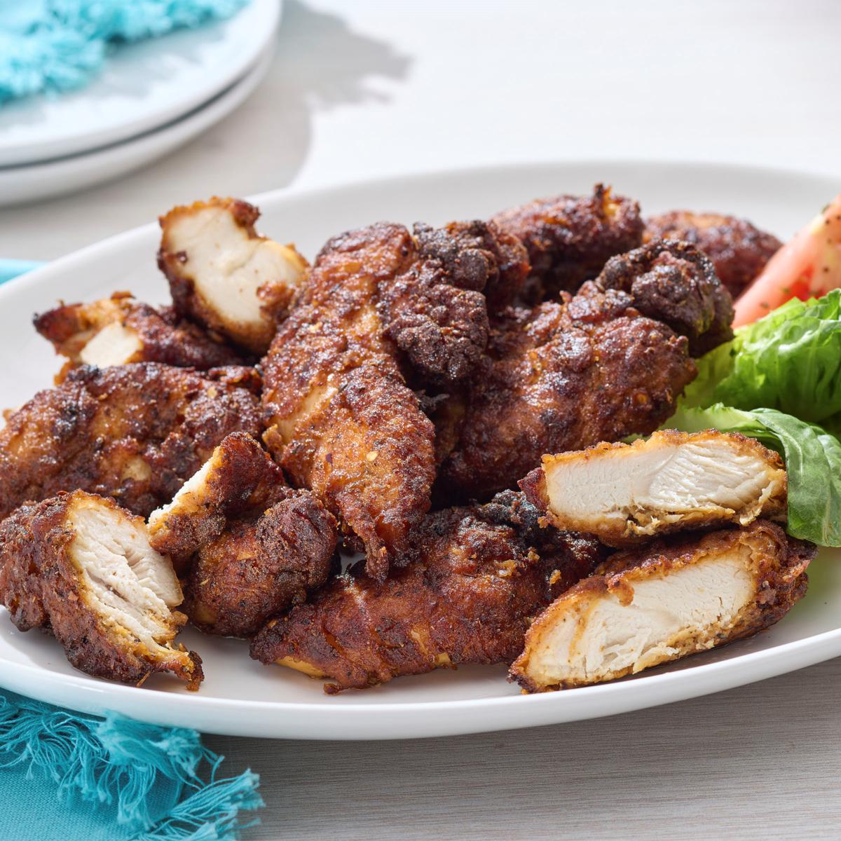 Curtis Stone 5 lb. Blackened Chicken Tenders Single Ship