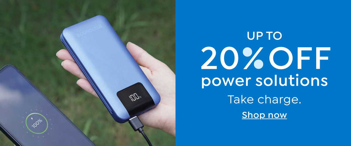 Up to 20% Off Power Solutions