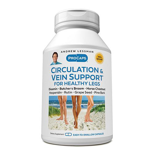 Circulation and Vein Support for Healthy Legs - 720 Capsules