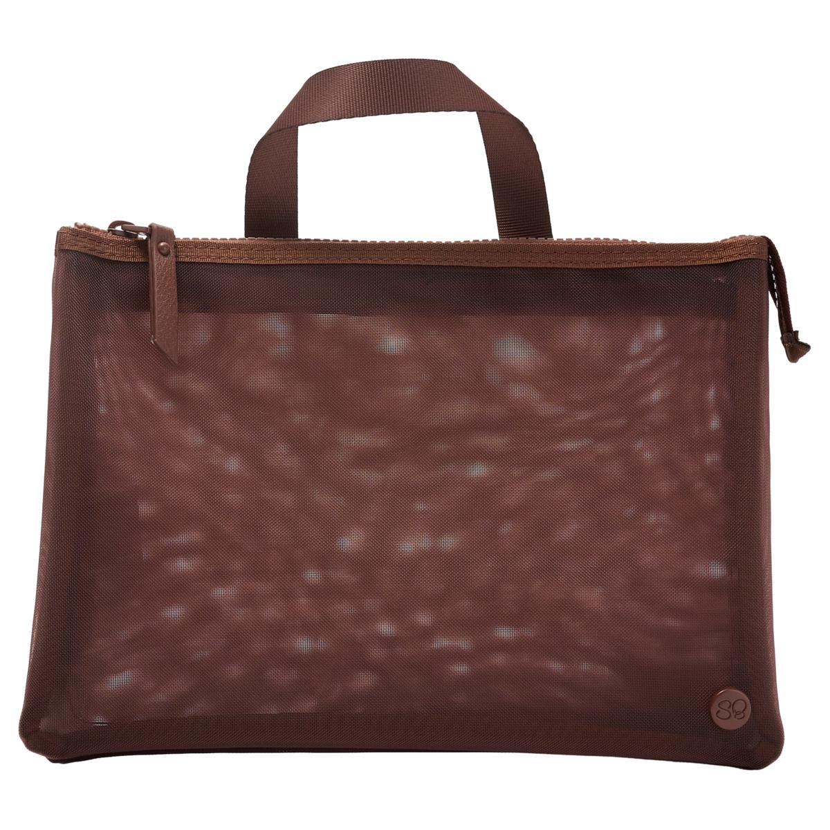 Samantha Brown Triple Compartment Mesh Pouch