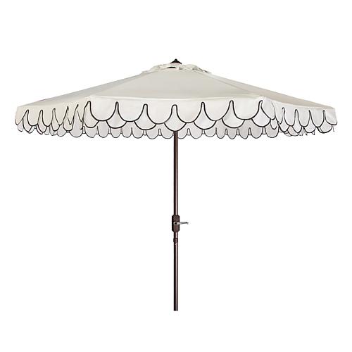 Elegant Valance 9' Patio Umbrella