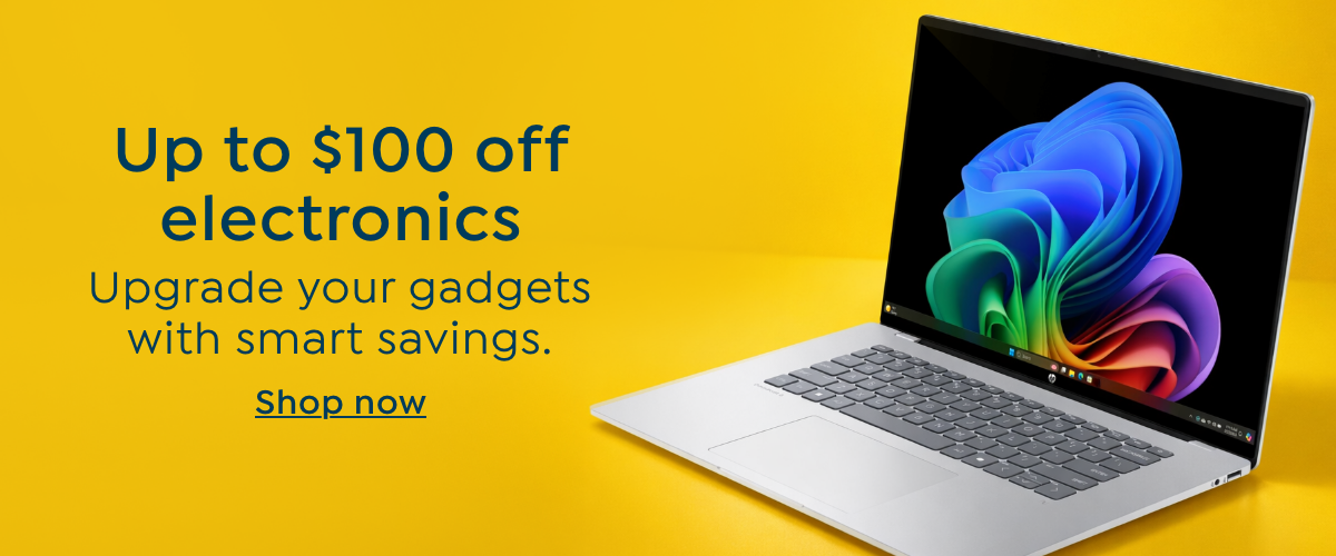 Electronics Up to $100 Off