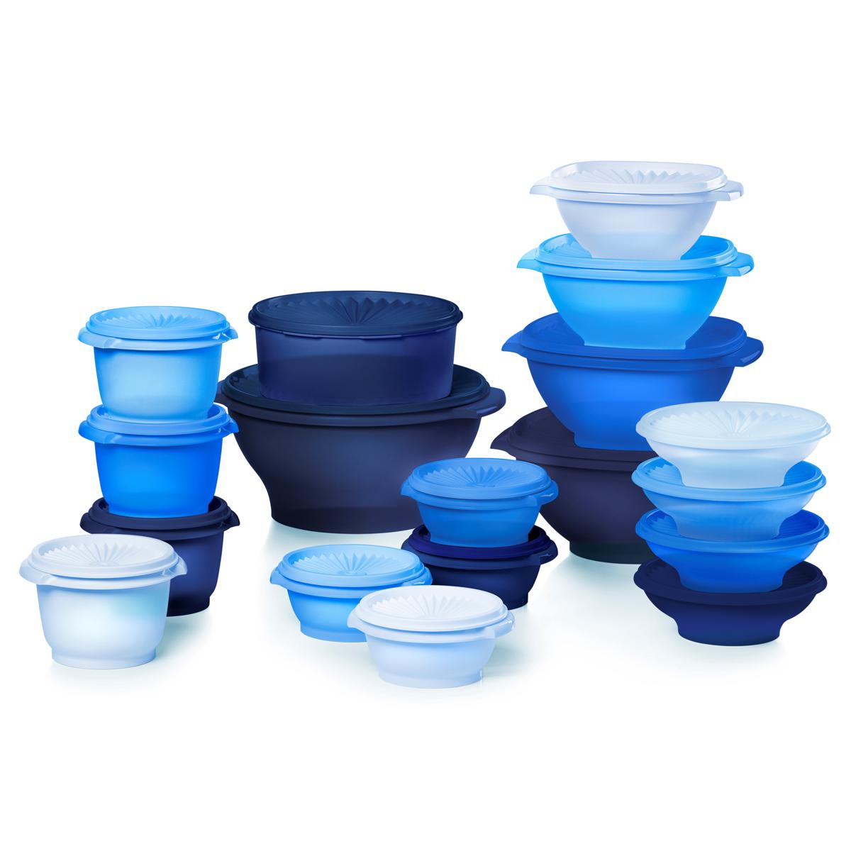 Tupperware® 36-piece Servalier Heritage Bowls & Canister Set