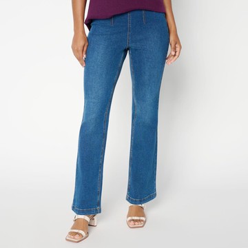 DG2 by Diane Gilman New Classic Stretch Pull-On Modern Bootcut Jean