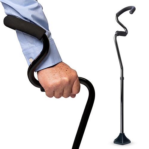 StrongArm Cane Self-Standing Big Base Cane