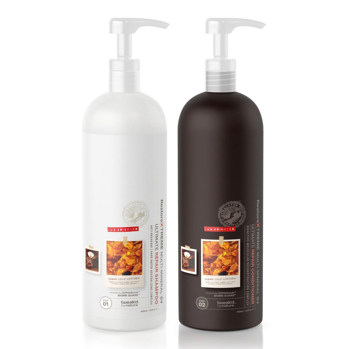 Tweak'd by Nature RestoreXTREME Repair Shampoo and Conditioner