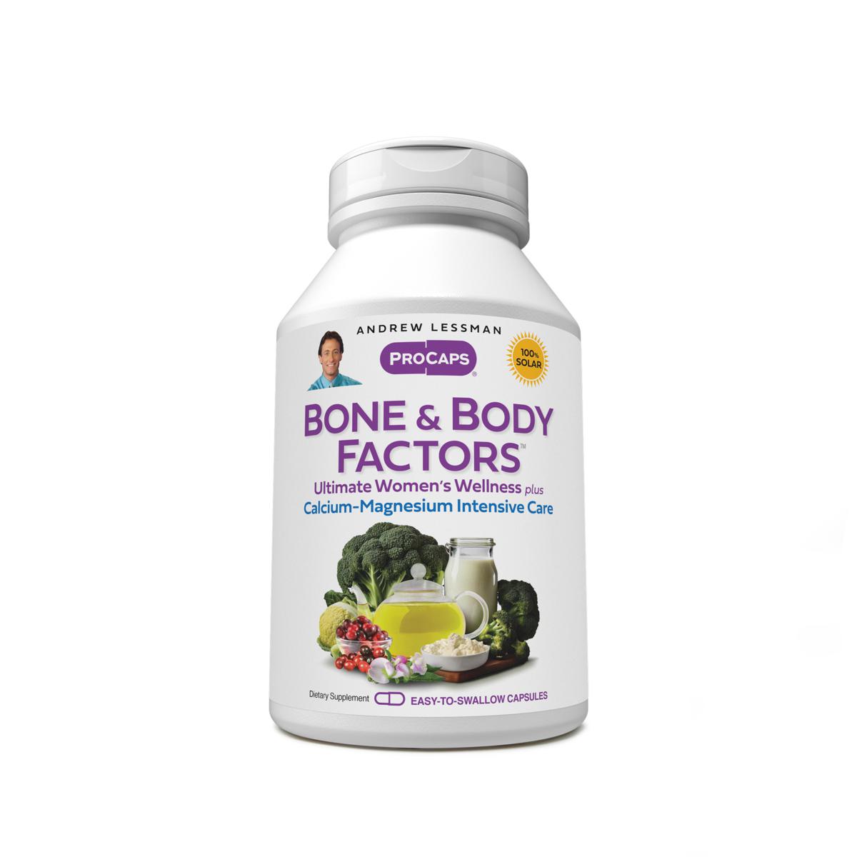 Bone  Body Factors - 180 Servings 720 Capsules