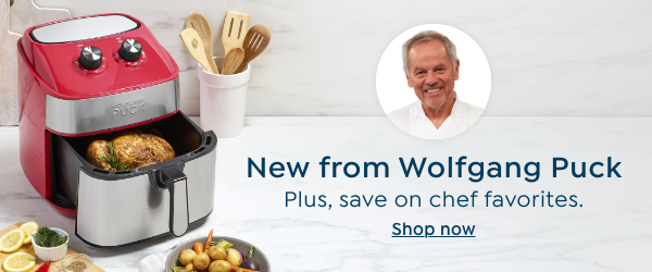 New from Wolfgang Puck