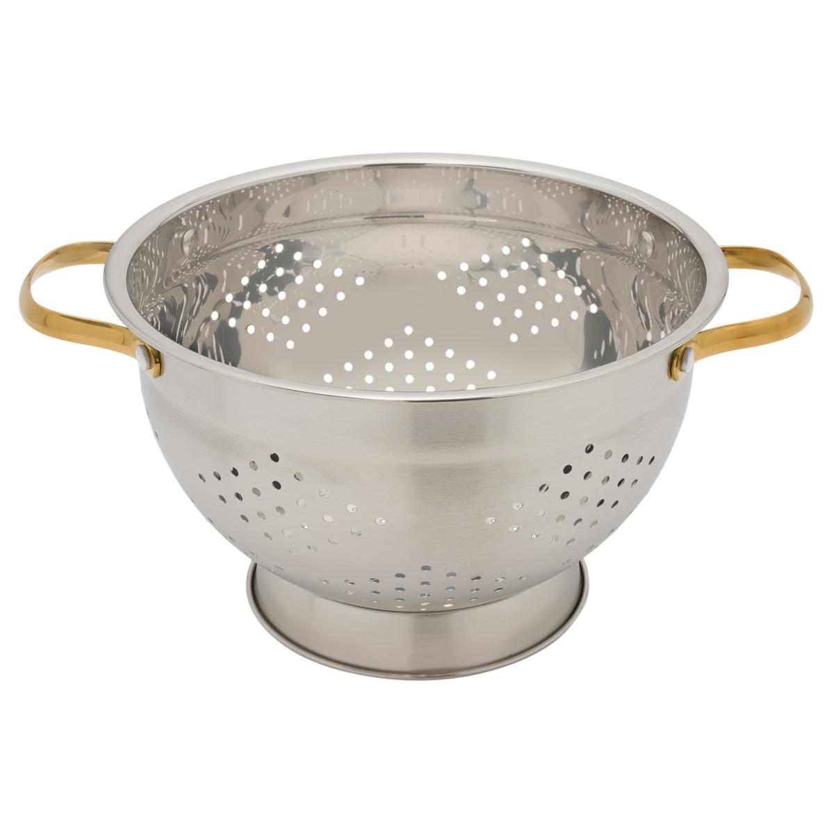 Wolfgang Puck Stainless Steel Colander with Handles