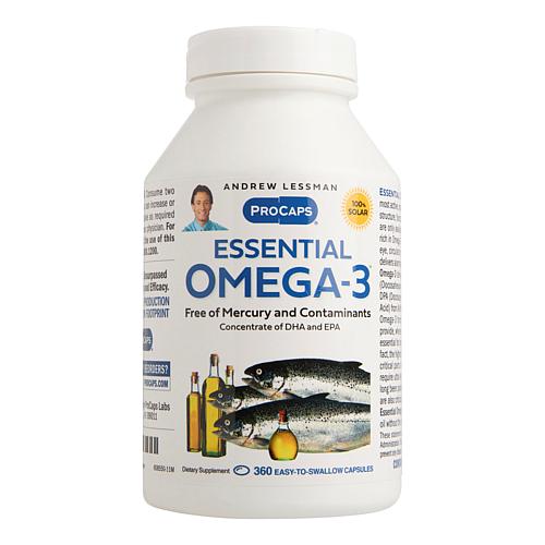 Essential Omega-3 - Unflavored - 360 Capsules