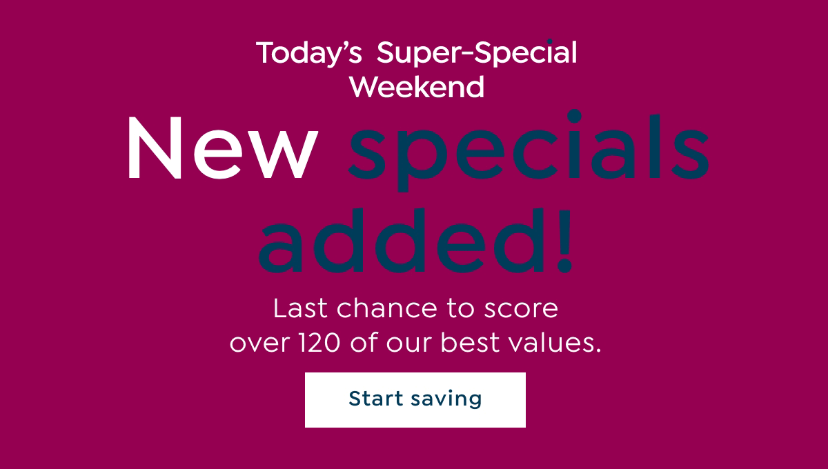 New Specials