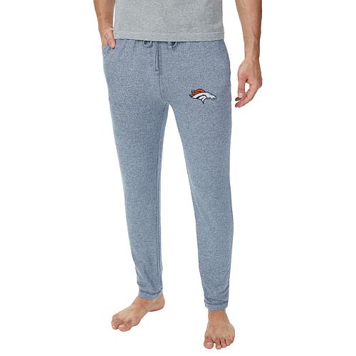 Officially Licensed NFL Men's Rigor Knit Lounge Pant by Concepts Sport - Broncos