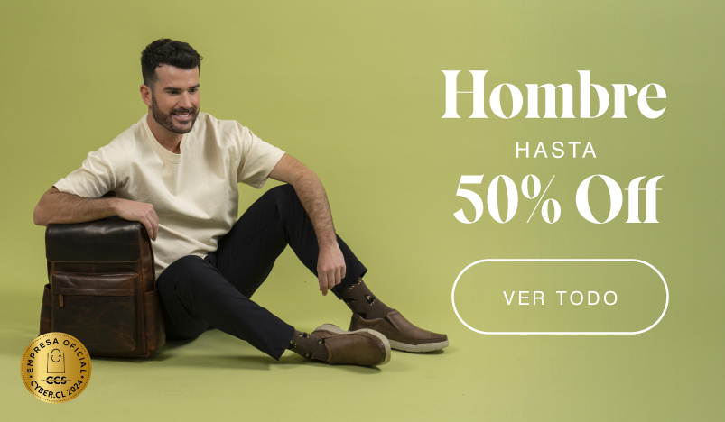 Hombre Hasta 50% Off