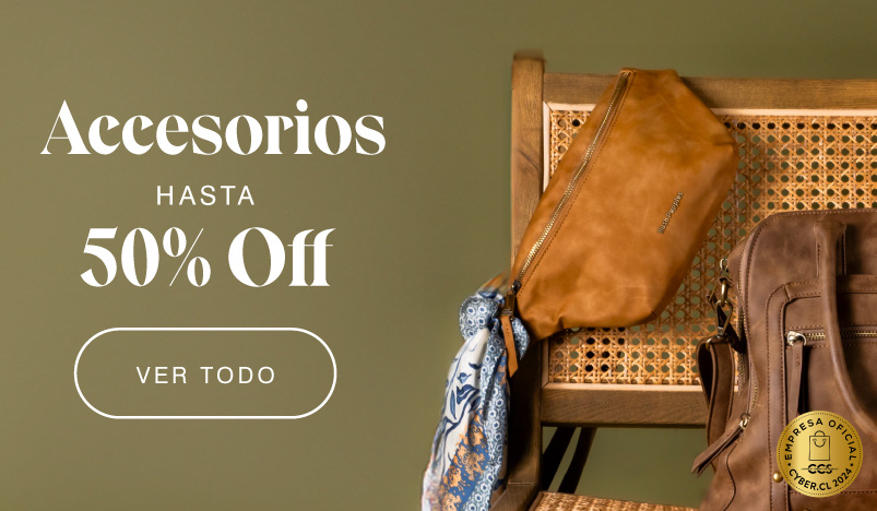 Accesorios Hasta 50% Off