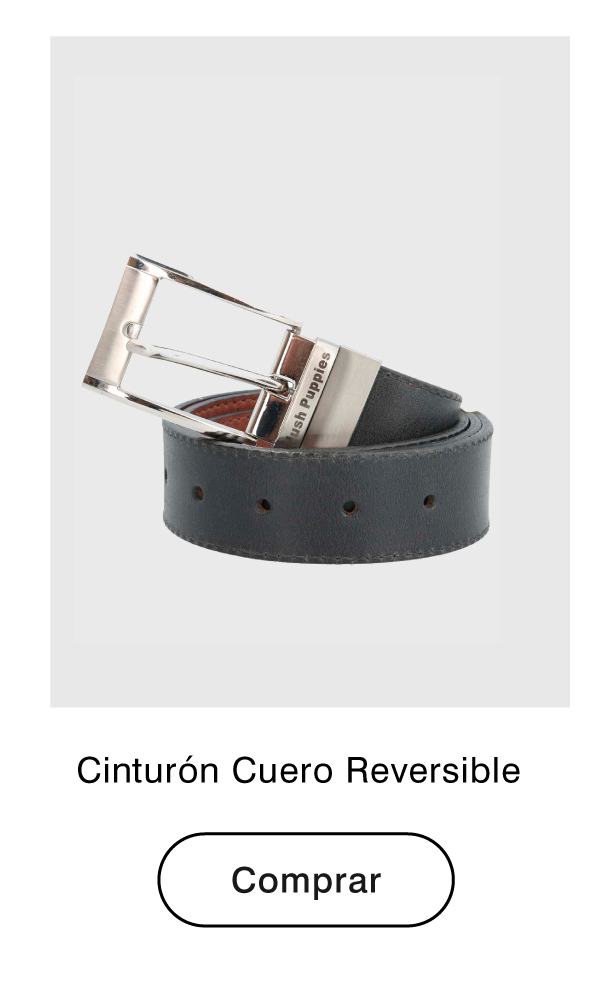 cinturón reversible