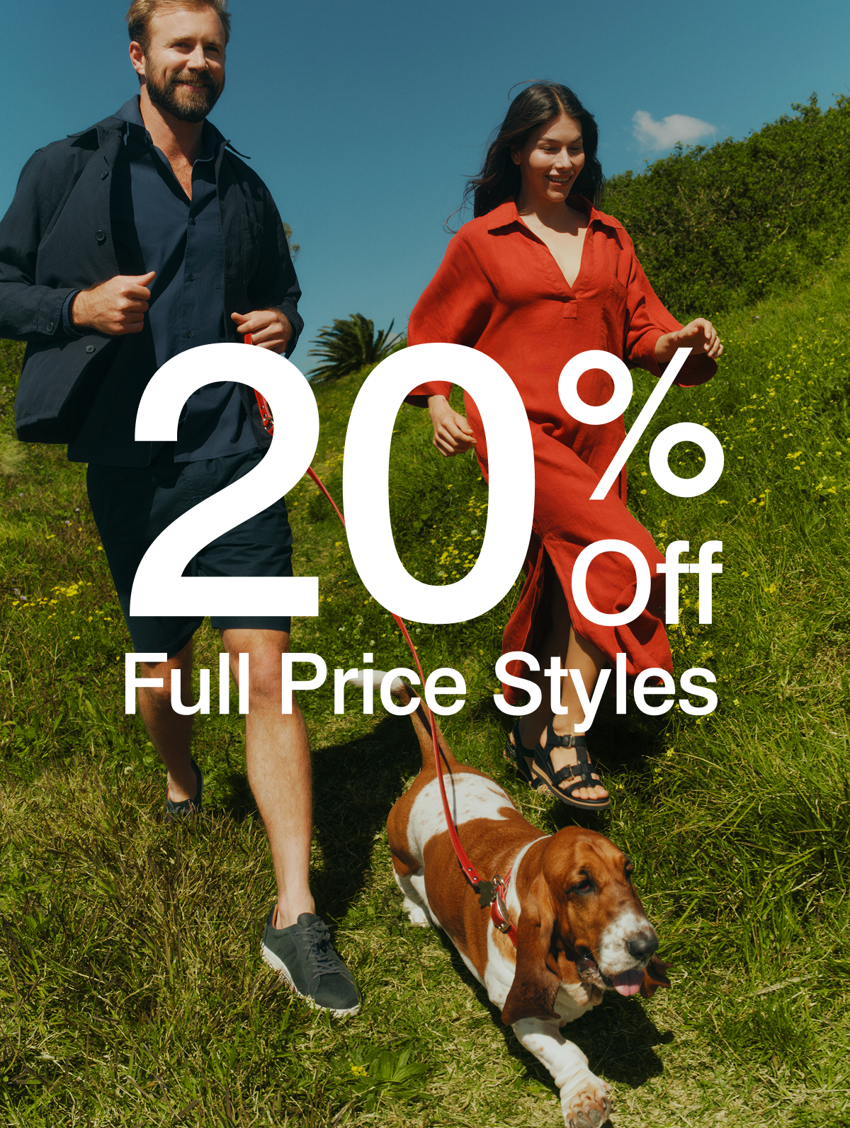 20% off full price styles