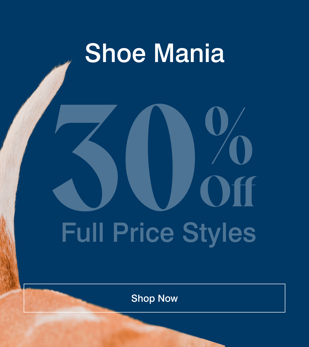 30% Off Full Price Styles