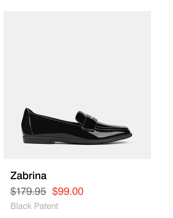 zabrina black patent