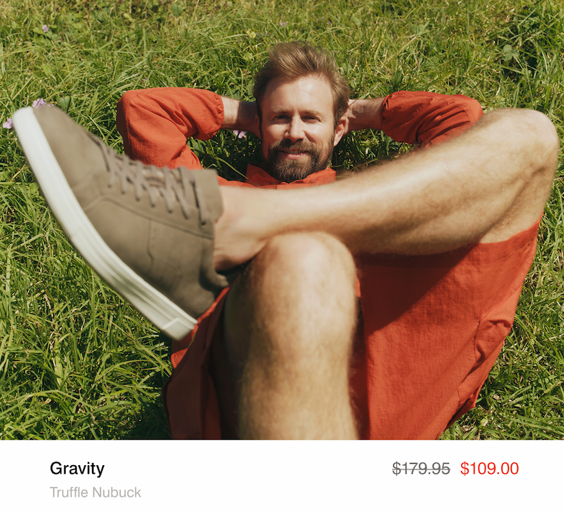 gravity truffle nubuck