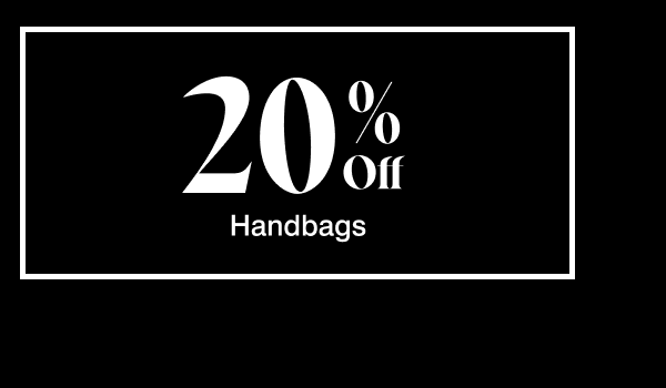 20% of Handbags
