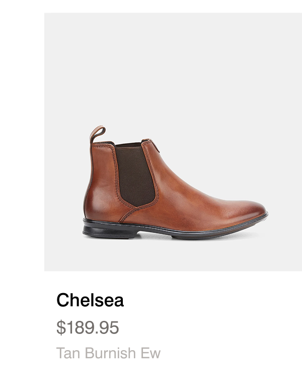 chelsea tan burnish